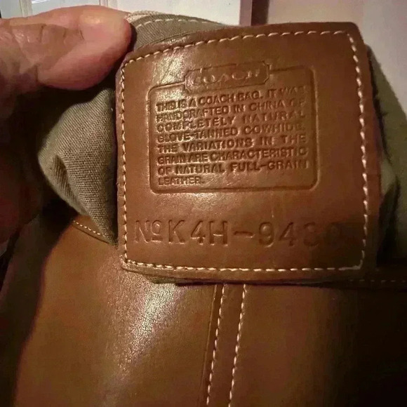 Vintage 1994 COACH Soho Satchel Leather Shoulder Crossbody  F3S-9480 - Picture 8 of 15